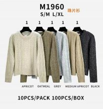 Swetry damskie (S-XL/10 szt)