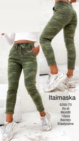 Spodnie jeansy damskie (XS-XL/12szt)