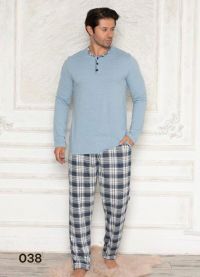 Piżama męska Turecka (M-2XL/4kpt)