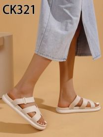 Klapki na płaskim (36-41/12P)