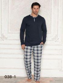 Piżama męska Turecka (M-2XL/4kpt)