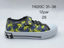 Trampki na rzepy chłopięce (31-36/12P)