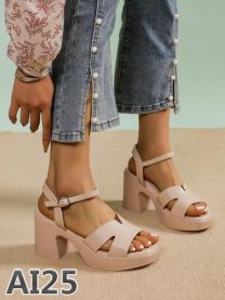 Sandały na obcasie (36-41/12P)