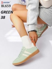 buty sportowe wiązane damskie (36-41/12P)