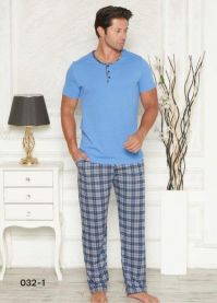 Piżama męska Turecka (M-2XL/4kpt)