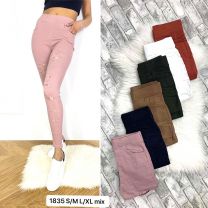 Spodnie elastyczny (S-XL/12szt)