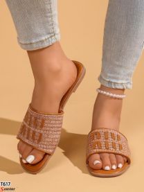 Klapki na płaskim (36-41/12P)