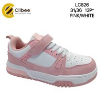 Buty sportowe na rzepy dziewczynka (31-36/12P)