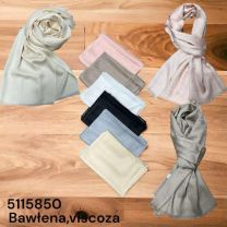 Szaliki damskie (uniwersalny/12szt)