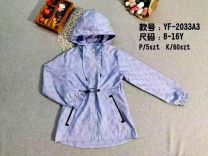 Kurtki dziewczęce jesienne (8-16LAT/5szt)