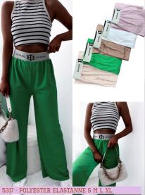 Spodnie kreszowane damskie (S-XL/12szt)