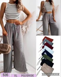 Spodnie kreszowane damskie (uniwersalny/12szt)