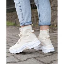 buty sportowe wiązane damskie (36-41/12P)