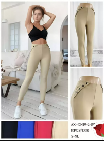 Spodnie elastyczny (S-XL/12szt)