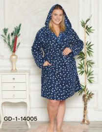 Szlafrok Damskie Turecka (XL-4XL/4szt)