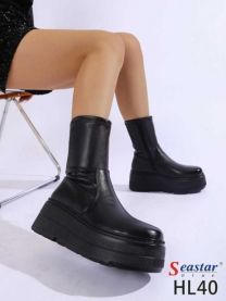 Botki na koturnie (36-41/12P)