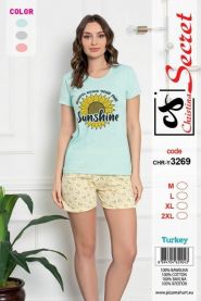 Piżama damska Turecka (M-2XL/12kompletów)