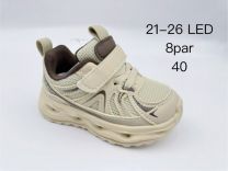 Buty sportowe na rzepy chłopięce i dziewczynka (21-26/8P)