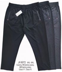 Spodnie dresowe męskie (6-9XL/12szt)