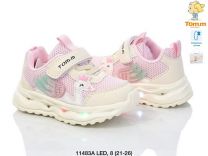 Buty sportowe na rzepy dziewczynka (21-26/8P)