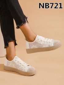 Trampki wiążane damskie (36-41/12P)