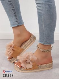 Klapki na płaskim (36-41/12P)