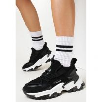 buty sportowe wiązane damskie (36-41/12P)