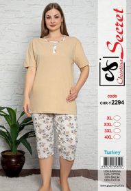 Piżama damska Turecka (XL-4XL/12kompletów)