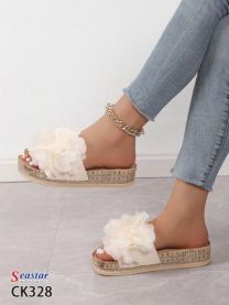 Klapki na płaskim (36-41/12P)