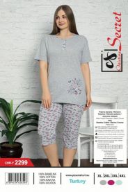 Piżama damska Turecka (XL-4XL/12kompletów)