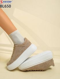 buty sportowe wiązane damskie (36-41/12P)