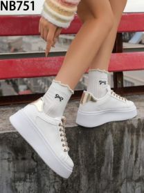 Buty Sportowe Wiązane Damskie (36-41/12P)