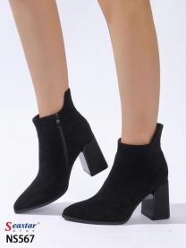 OCIEPLANE_Botki na obcasie (36-41/12P)