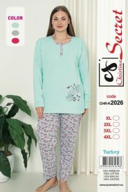 Piżama damska Turecka (XL-4XL/12kompletów)