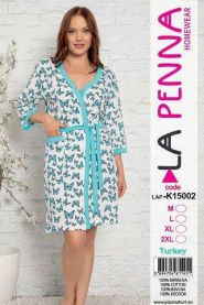 Szlafrok damski turecki (M-2XL/12szt)