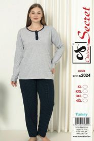 Piżama damska Turecka (XL-4XL/12kompletów)