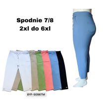 PLUS_Spodnie damskie 7/8 (2XL-6XL/12szt)