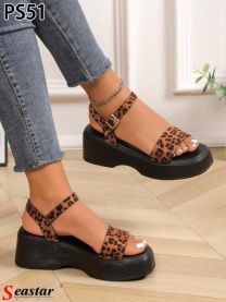 Sandały na koturnie (36-41/12P)