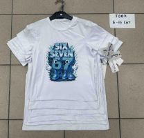 Bluzki chłopięce na krótki rękaw (6-16LAT/6szt)