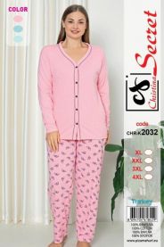 Piżama damska Turecka (XL-4XL/12kompletów)