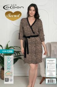 Szlafrok damski turecki (M-2XL/12szt)