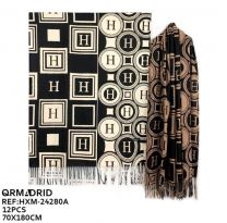 Szaliki damskie (uniwersalny/12szt)