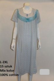 Koszula nocna damska (L-2XL/15kpt)