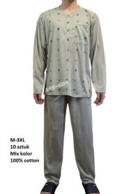 Piżama męska (M-3XL/10kpt)