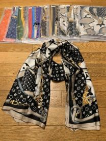 Szaliki damskie (uniwersalny/12szt)