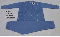Piżama męska (M-3XL/10kpt)