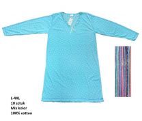 Koszula nocna damska (L-4XL/10szt)