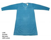 Koszula nocna damska (L-4XL/10szt)