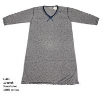 Koszula nocna damska (L-4XL/10szt)