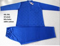 Piżama męska (4-9XL/10kpt)